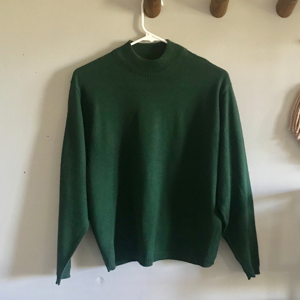 Vintage Pendleton Virgin Wool Mock Neck